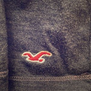 Hollister grey Cotton tube top